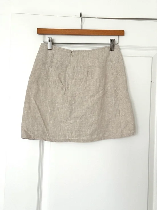 Reformation Taylor Linen Skirt - Picture 2 of 6